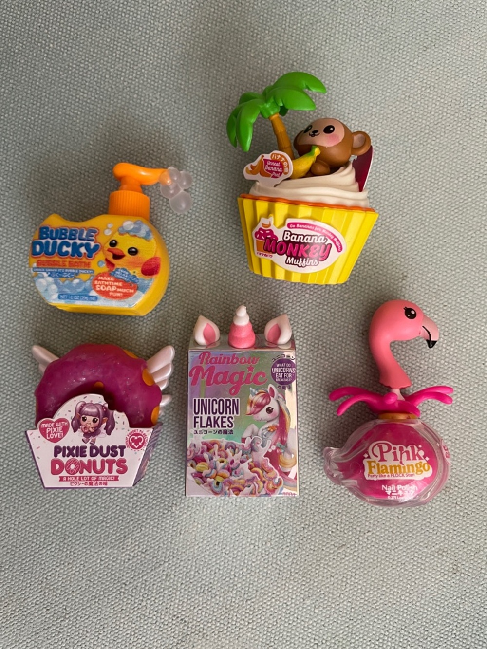 Zuru Mini Brands Miniverse Minis Unicorn Flakes Pixie Dust Donuts Bubble Ducky